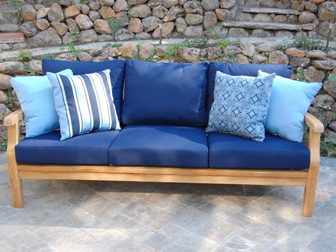Sonoma Deep Seating Sofa with Sunbrella Cushions