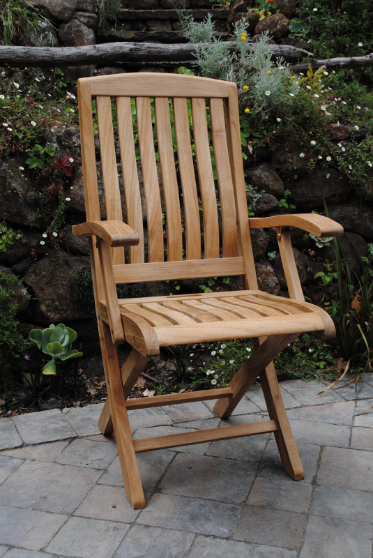 Yountville Folding Arm Chair